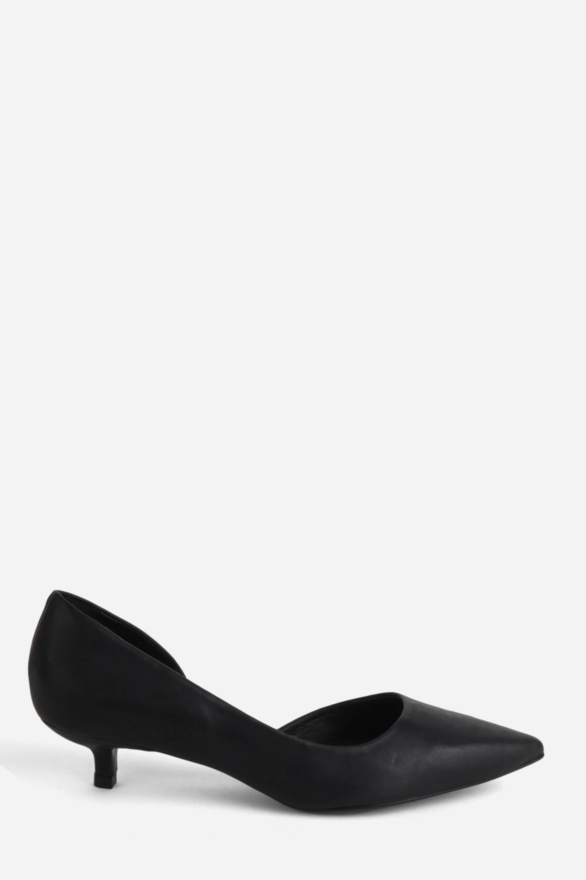 COSTA LEATHER KITTEN HEEL